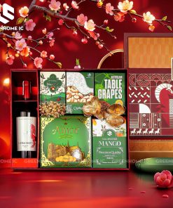 Hộp Quà Tết GHI2026023 – Quà Tết Cao Cấp Cho Doanh Nghiệp | GreenHome IC