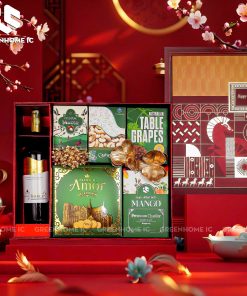 Hộp Quà Tết GHI2026022 – Quà Tết Cao Cấp Cho Doanh Nghiệp | GreenHome IC