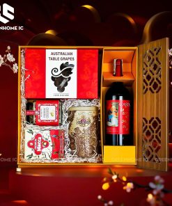 Hộp Quà Tết GHI2026011 – Quà Tết Cao Cấp Cho Doanh Nghiệp | GreenHome IC
