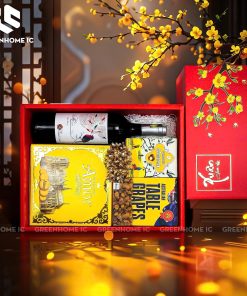 Hộp Quà Tết GHI2026037 – Quà Tết Cao Cấp Cho Doanh Nghiệp | GreenHome IC