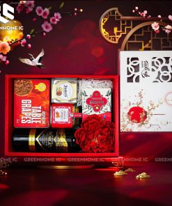 Hộp Quà Tết GHI2026049 – Quà Tết Cao Cấp Cho Doanh Nghiệp | GreenHome IC