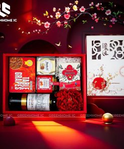 Hộp Quà Tết GHI2026046 – Quà Tết Cao Cấp Cho Doanh Nghiệp | GreenHome IC