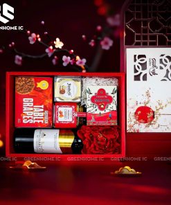 Hộp Quà Tết GHI2026050 – Quà Tết Cao Cấp Cho Doanh Nghiệp | GreenHome IC