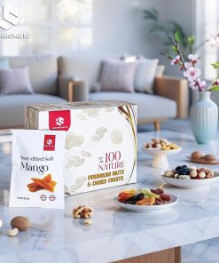 Hộp xoài Nuts xé 350g